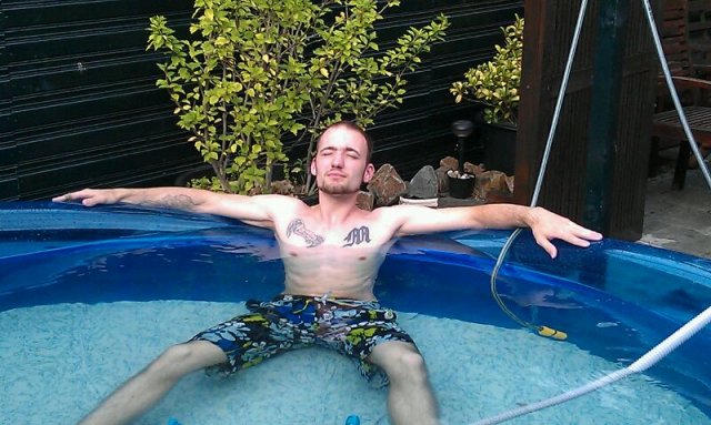 Chillen in ons bubbelbad/schuimbad
